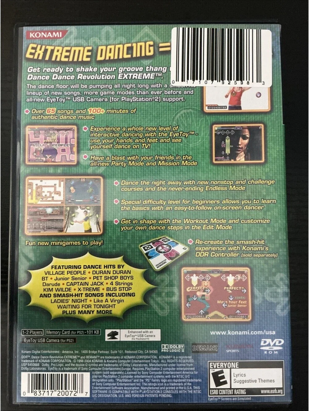 Dance Dance Revolution Extreme (Sony PlayStation 2) - CIB - Tested